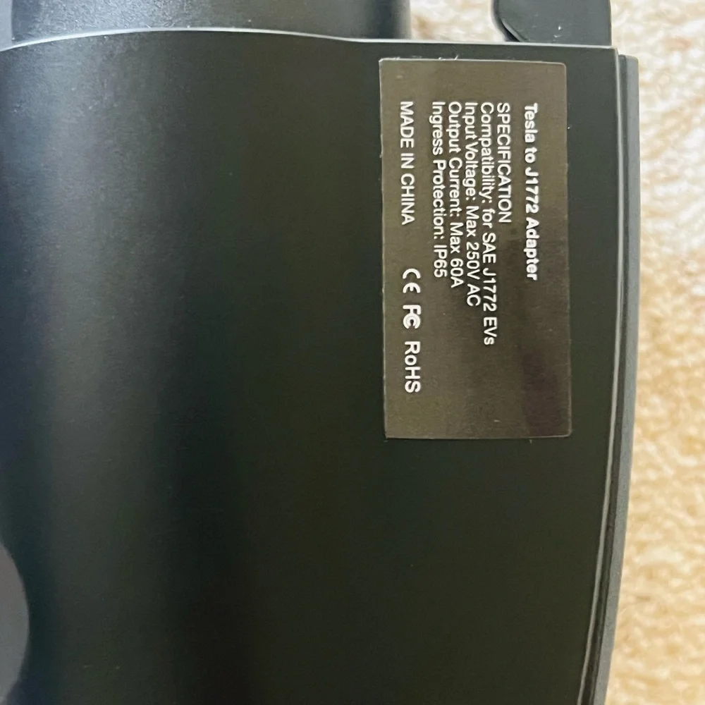 Lectern Tesla to J1772 EV Charging Adapter